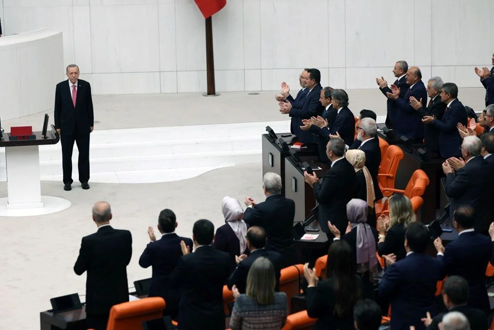 Cumhurbaşkanı Erdoğan'ın yemin töreninden kareler