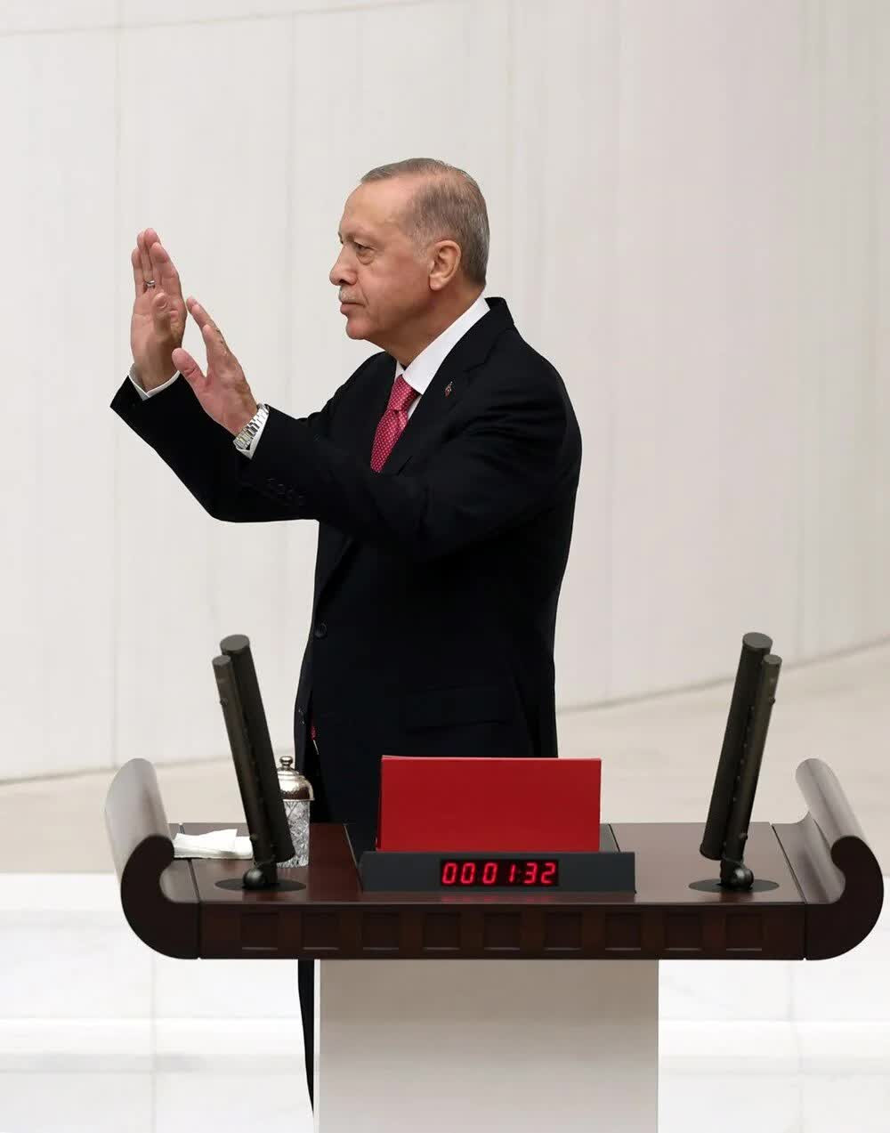 Cumhurbaşkanı Erdoğan'ın yemin töreninden kareler