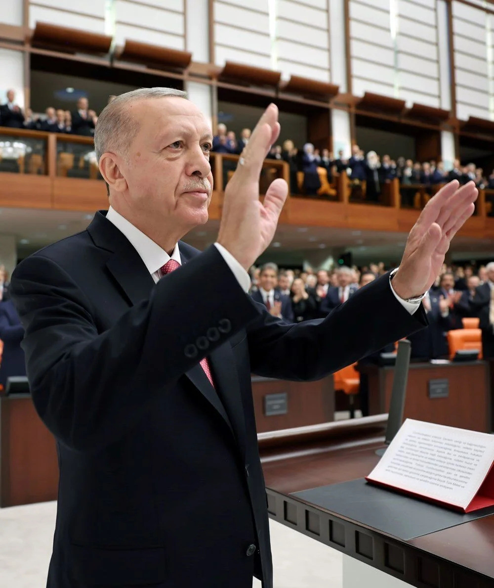 Cumhurbaşkanı Erdoğan'ın yemin töreninden kareler