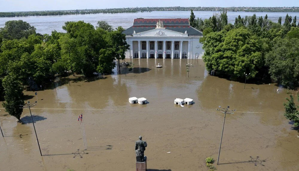 Ukrayna’daki felaketin boyutu uydudan görüntülendi!