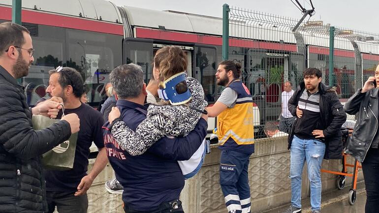 Samsun'da korkunç kaza: İki tramvay çarpıştı