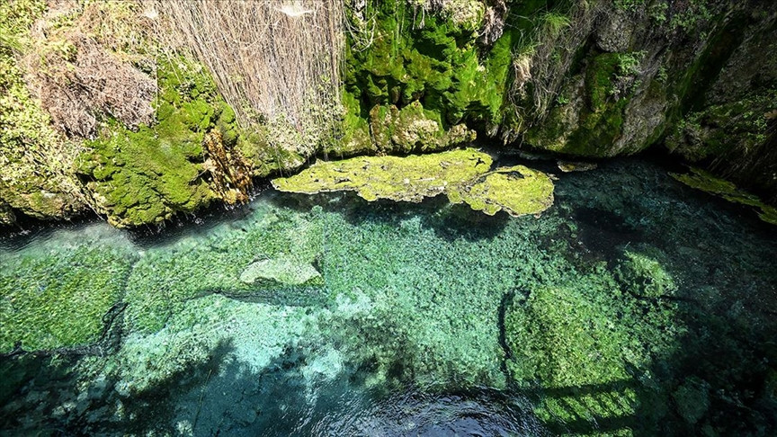 Yer altındaki gizli 'Pamukkale': Kaklık Mağarası