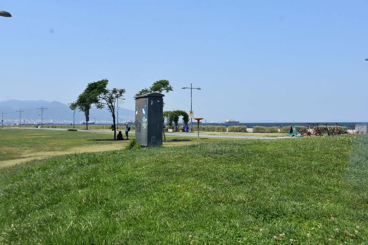 İzmir'de, Kordon boş kaldı