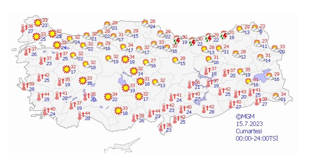 Gölgede 40, güneşte 50 derece: 'Dışarı çıkmayın' uyarısı!