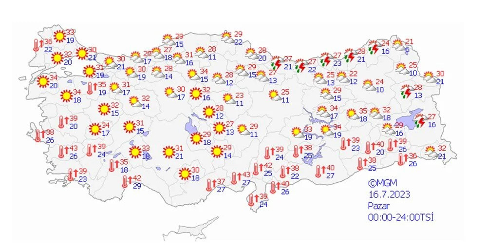 Gölgede 40, güneşte 50 derece: 'Dışarı çıkmayın' uyarısı!