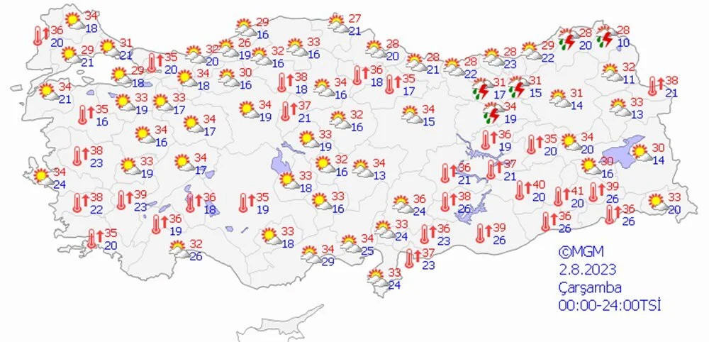 Çöl sıcakları başlıyor: 40 dereceyi geçecek!