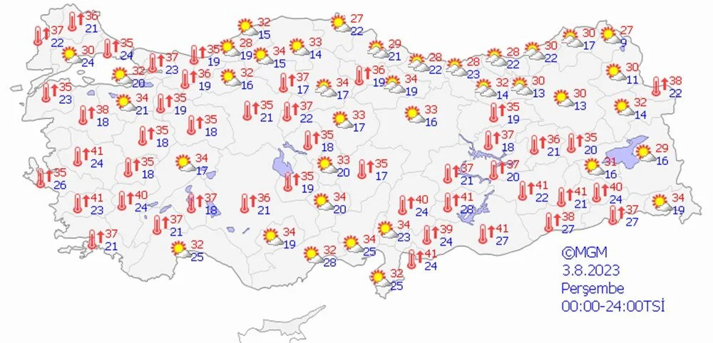 Çöl sıcakları başlıyor: 40 dereceyi geçecek!