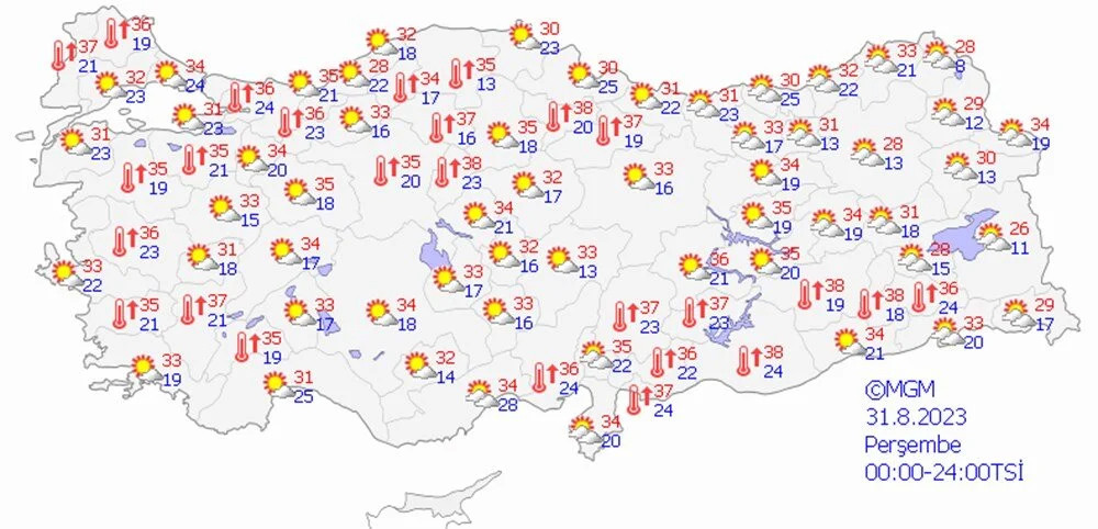 Ne kadar sürecek? Aşırı sıcaklar geri döndü!