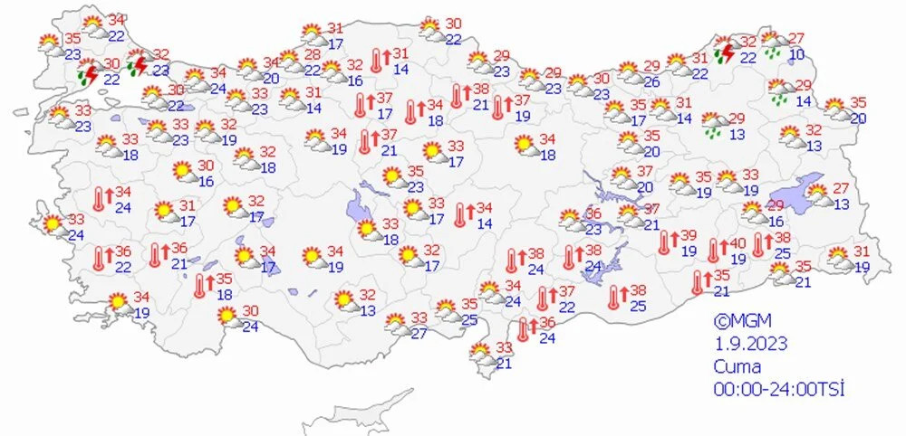 Ne kadar sürecek? Aşırı sıcaklar geri döndü!