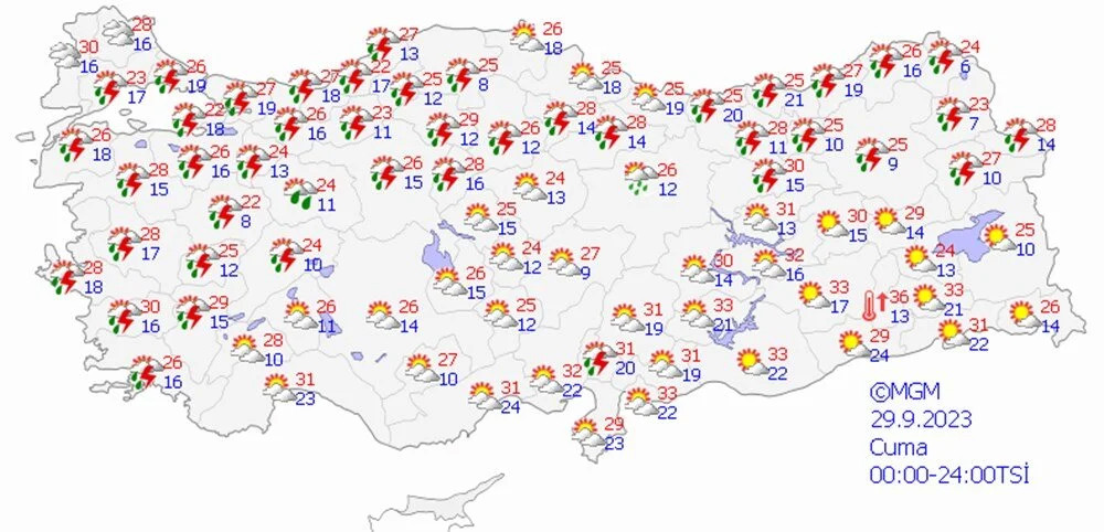 AKOM bu geceye dikkat çekti: İstanbul için sağanak uyarısı!