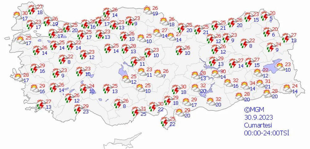 Meteoroloji'den yeni hava durumu raporu: Kuvvetli geliyor!