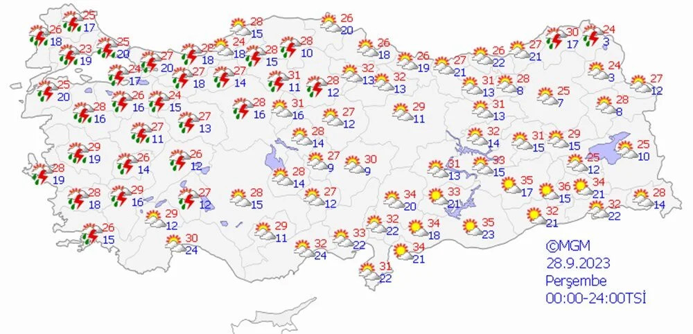 Meteoroloji'den yeni hava durumu raporu: Kuvvetli geliyor!