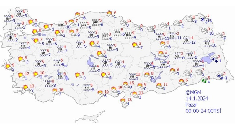 Şiddetli soğuklara ara: Batıda sıcaklık yükselecek