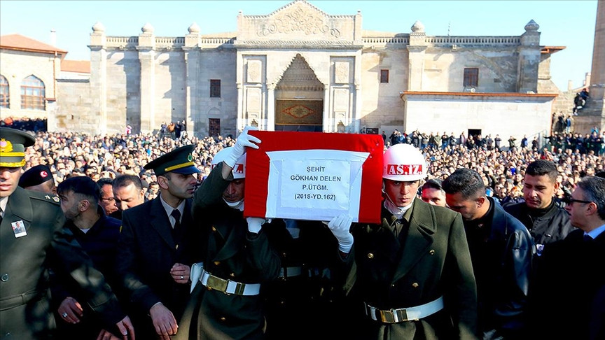 Türkiye şehitlerini uğurladı