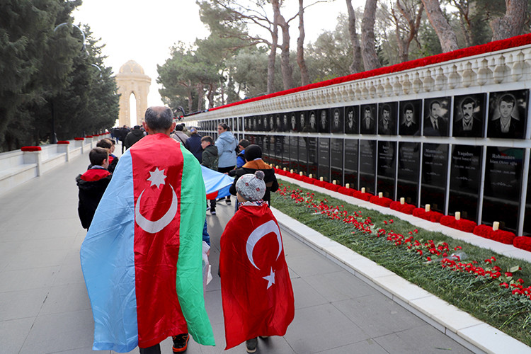 Azerbaycan'da Kanlı Ocak kurbanları yad edildi 