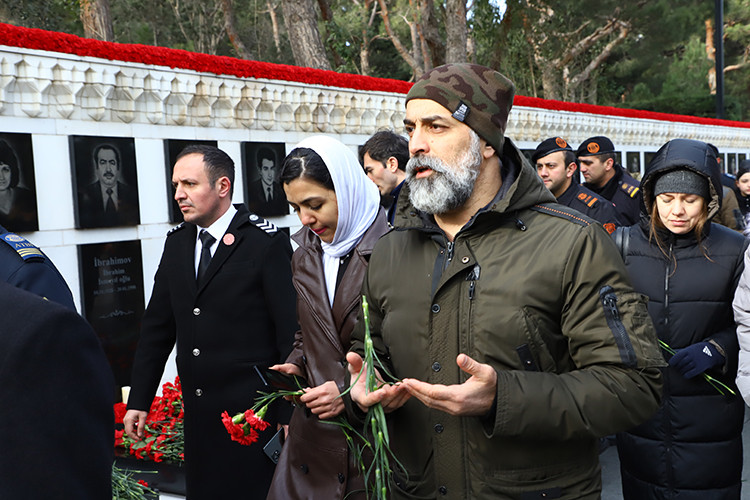 Azerbaycan'da Kanlı Ocak kurbanları yad edildi 