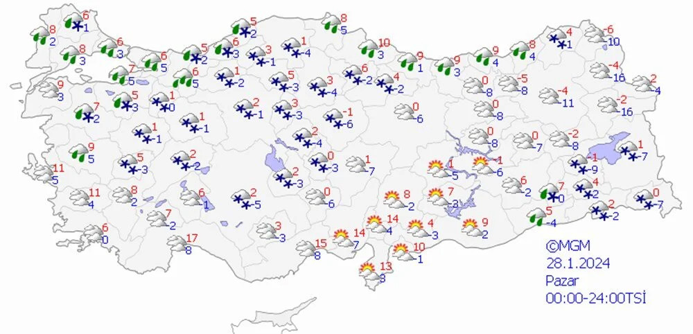 İstanbul'a kar uyarısı!