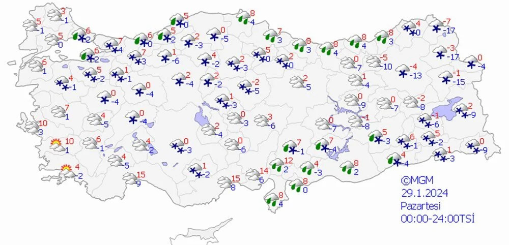 İstanbul'a kar uyarısı!