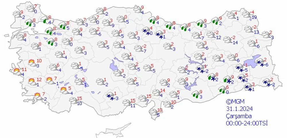 İstanbul'a kar uyarısı!