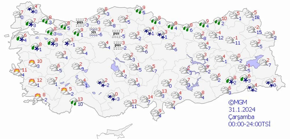 AKOM saat vererek uyardı: İstanbul'da kar alarmı!