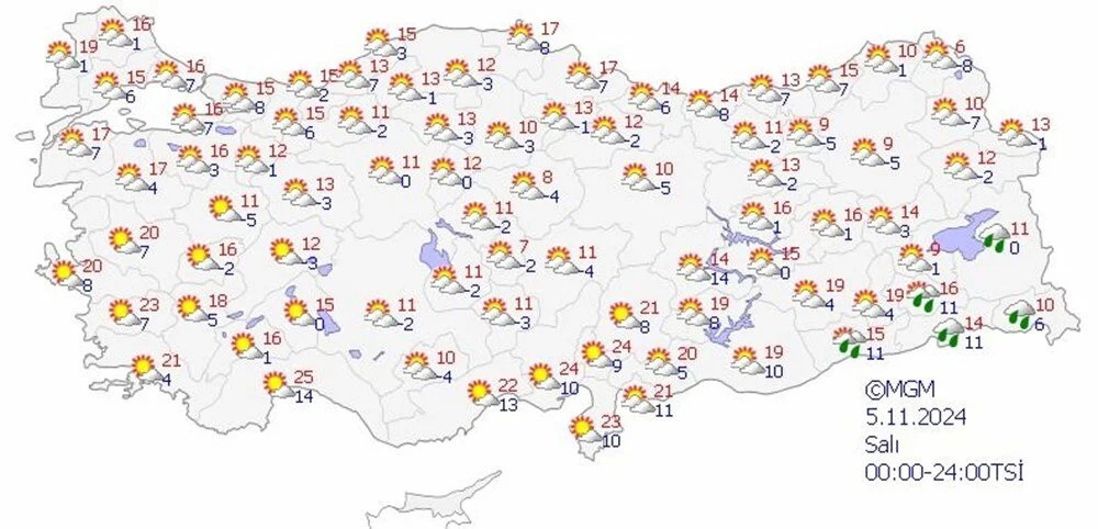 Rusya’dan soğuk hava dalgası geliyor: 9-10 derece birden azalacak!