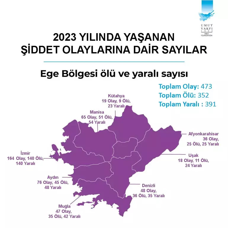 İşte Türkiye'nin silahlı şiddet haritası!