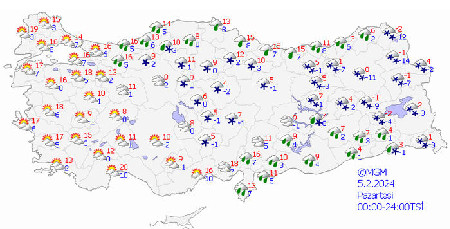 Yurt genelinde hava durumu: 6 bölgede yağış var!