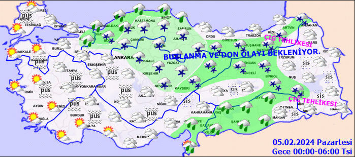 Yurt genelinde hava durumu: 6 bölgede yağış var!