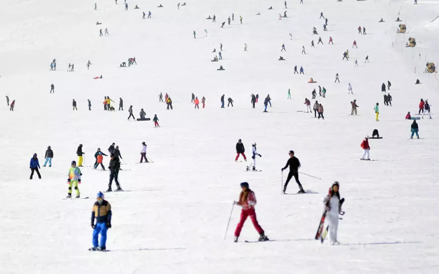 Erciyes, sömestirde 1.5 milyon kişiyi ağırladı!