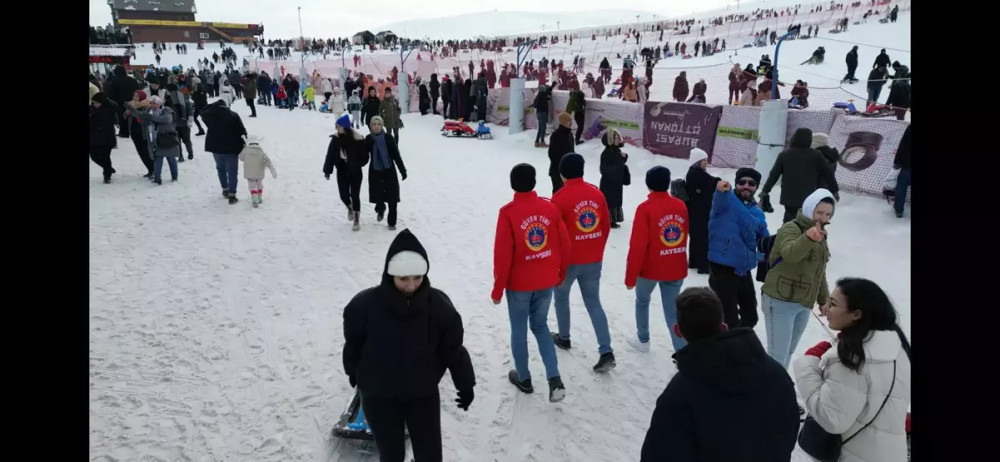 Erciyes, sömestirde 1.5 milyon kişiyi ağırladı!