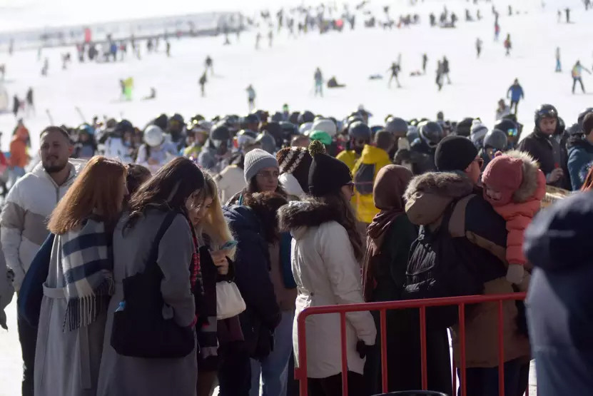 Erciyes, sömestirde 1.5 milyon kişiyi ağırladı!