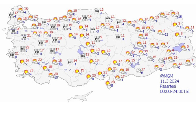 Bahar havası geri geliyor. Sıcaklıklar artacak