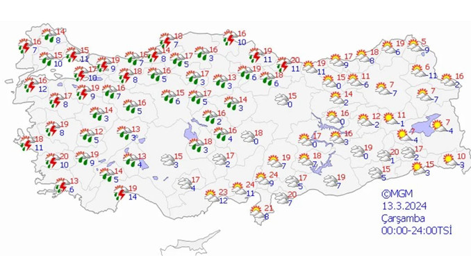 Bahar havası geri geliyor. Sıcaklıklar artacak