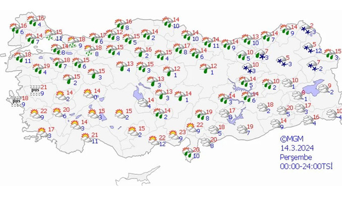 Bahar havası geri geliyor. Sıcaklıklar artacak