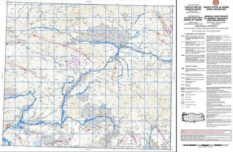 Harita güncellendi: İşte diri fay hattı üzerinde yer alan iller...