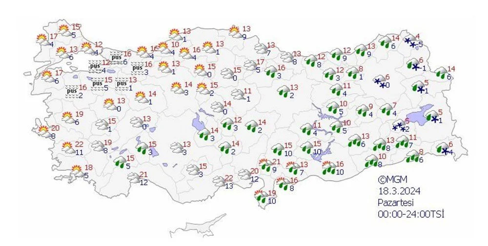 Meteoroloji'den 10 kent için sarı kodlu uyarı!