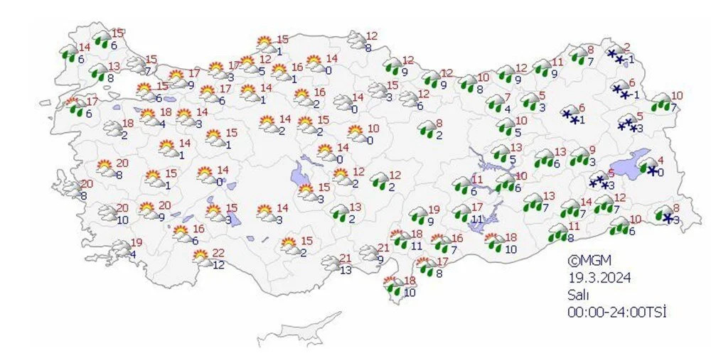 Meteoroloji'den 10 kent için sarı kodlu uyarı!