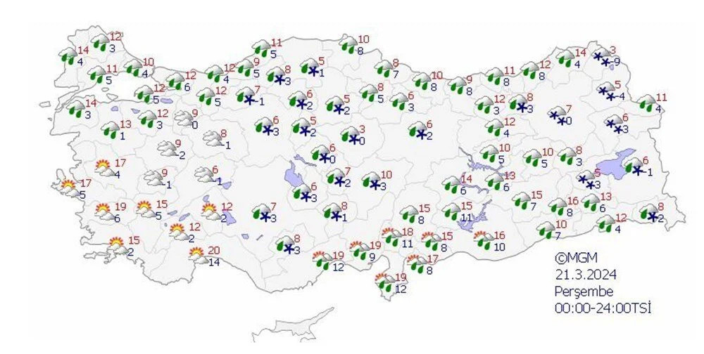 Meteoroloji'den 10 kent için sarı kodlu uyarı!