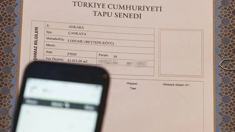 Dolandırılma riskine son: 70 TL'lik ücretle 'Tapu Güvenilir Hesap'