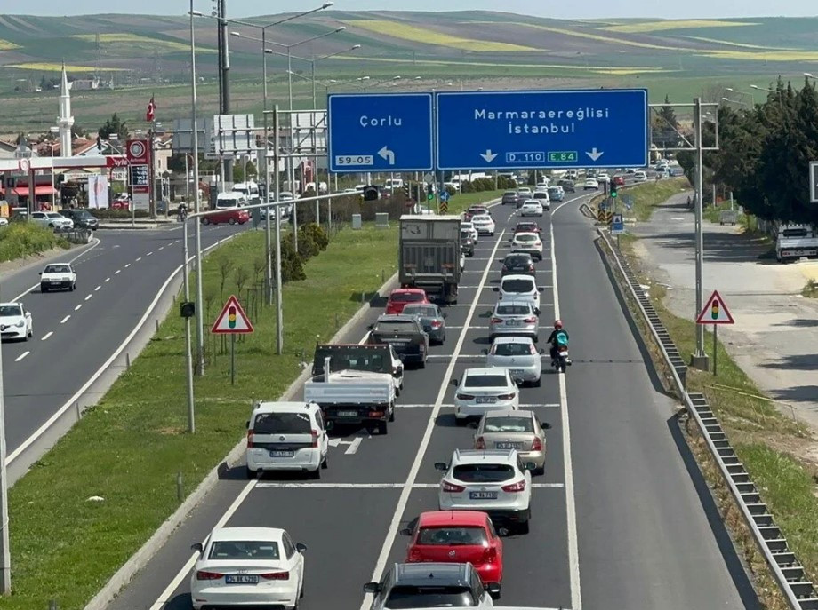 Bayram dönüşü trafikte son durum