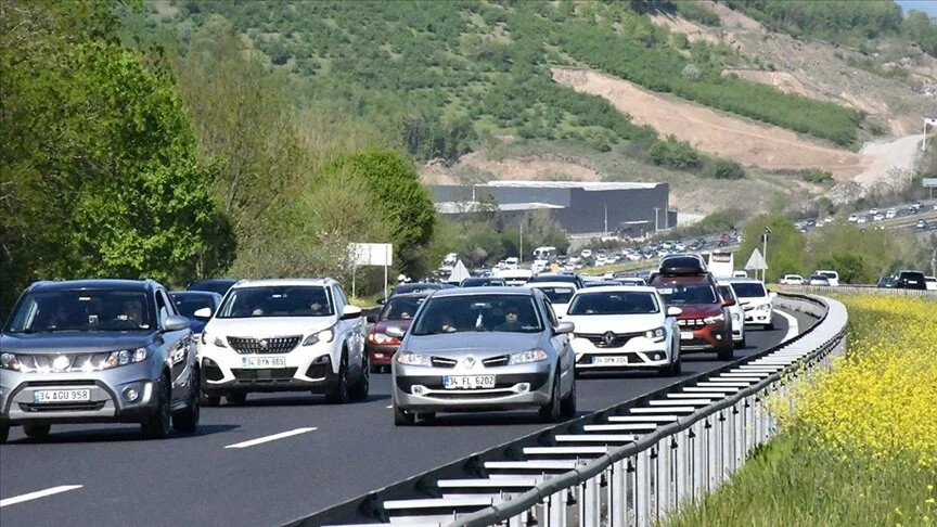 Bayram dönüşü trafikte son durum