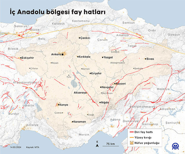 Türkiye'deki faylar hangi illerden geçiyor? İşte riskli olan kentler...