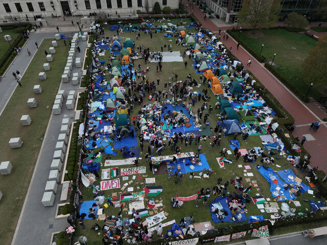 Dünyanın en prestijli üniversitelerinden birinde Gazze protestosu!