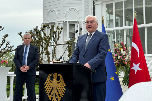 Almanya Cumhurbaşkanı Steinmeier, döner kesti!