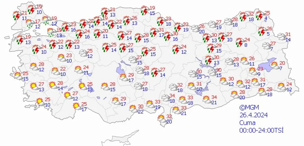 Meteoroloji'den 35 ile toz taşınımı uyarısı!