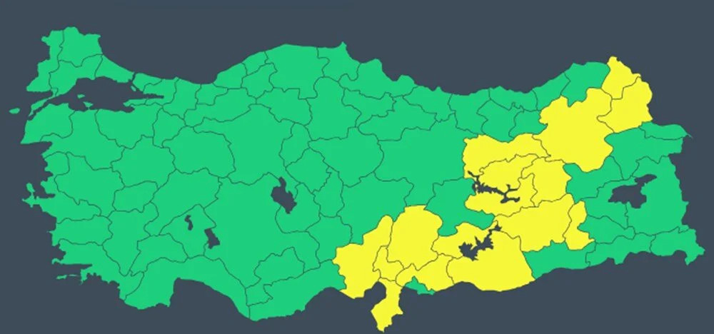 Meteoroloji'den 16 il için sağanak yağış uyarısı!