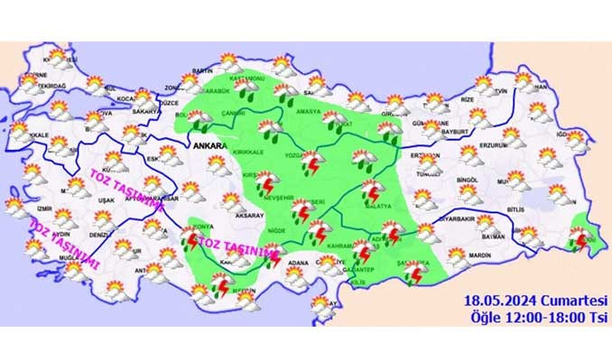 Sıcaklıklar artıyor ama toz aşımına dikkat