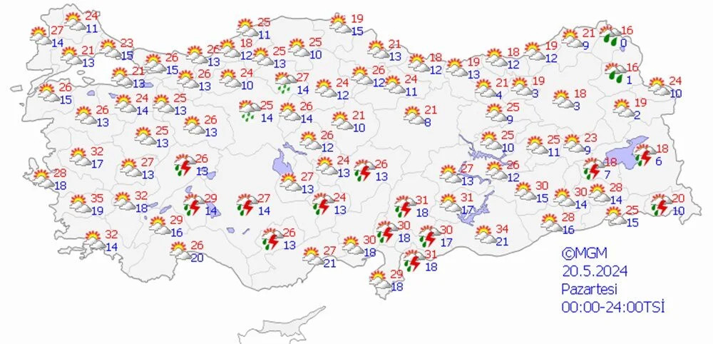 Meteoroloji uyardı: Sıcaklıklar yükseliyor! 