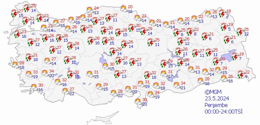 Meteoroloji uyardı: Sıcaklıklar yükseliyor! 