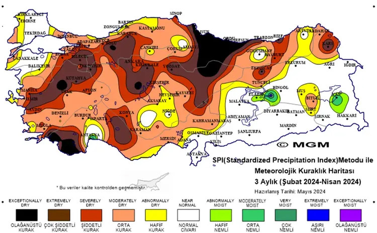 Türkiye için 'olağanüstü kuraklık' uyarısı!